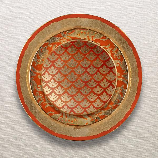 L'objet Fortuny Canestrelli Canape Plates (Set Of 4)