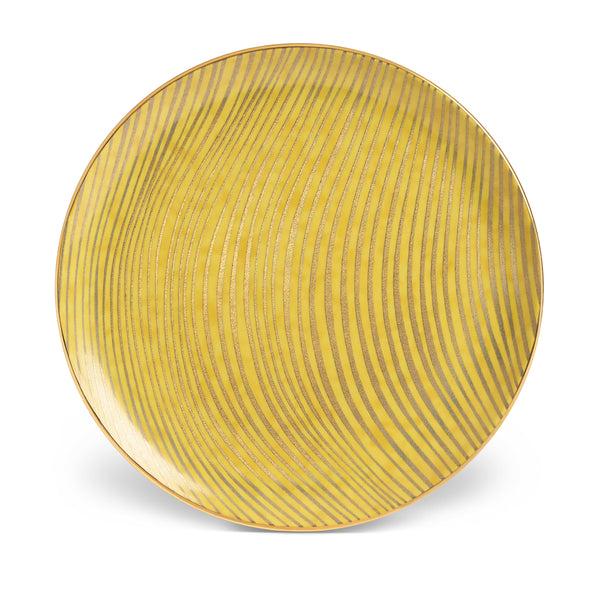 l'objet Fortuny Delphi Yellow Dinner Plate