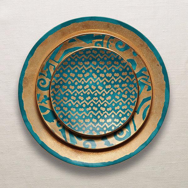 L'objet Fortuny Maori Dessert Plates (Set Of 4)