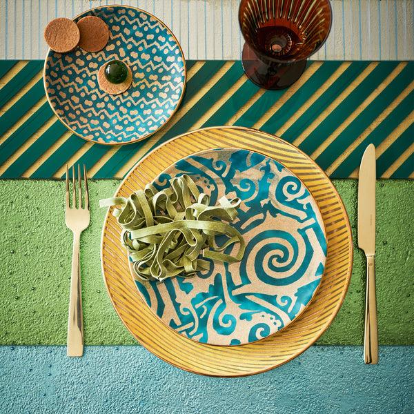 L'objet Fortuny Maori Dessert Plates (Set Of 4)