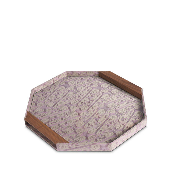 l'objet Fortuny Octagon Tray - Tzin Plum