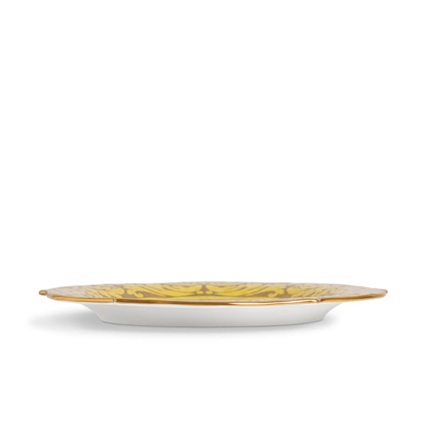 L'objet Fortuny Orsini Yellow Round Platter - Large