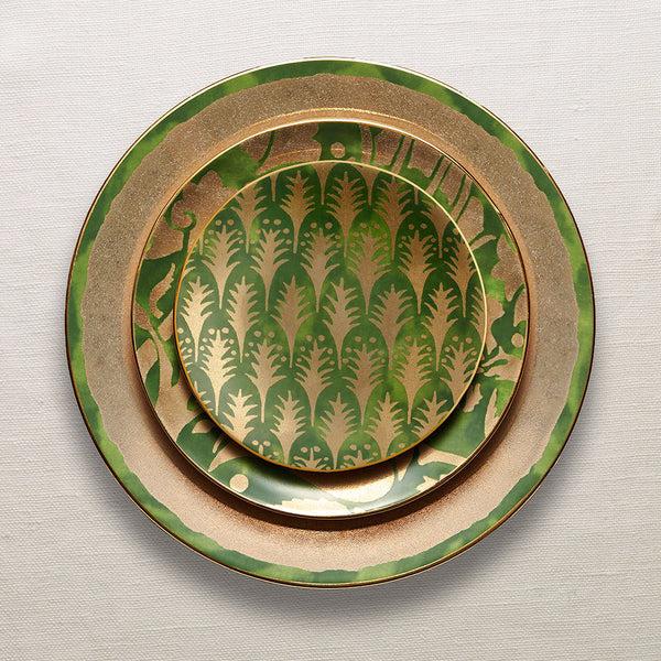 L'objet Fortuny Piumette Canape Plates (Set Of 4)