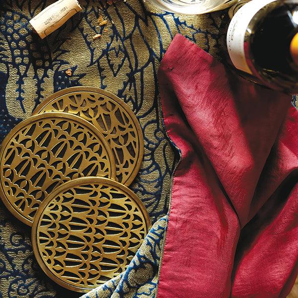 L'objet Fortuny Venise Coasters (Set Of 4)