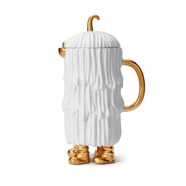 L'objet Haas Djuna Coffee + Tea Pot - White