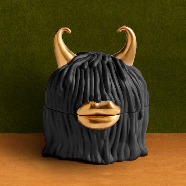 L'objet Haas Lynda Box + Plates (Set Of 4) - Black