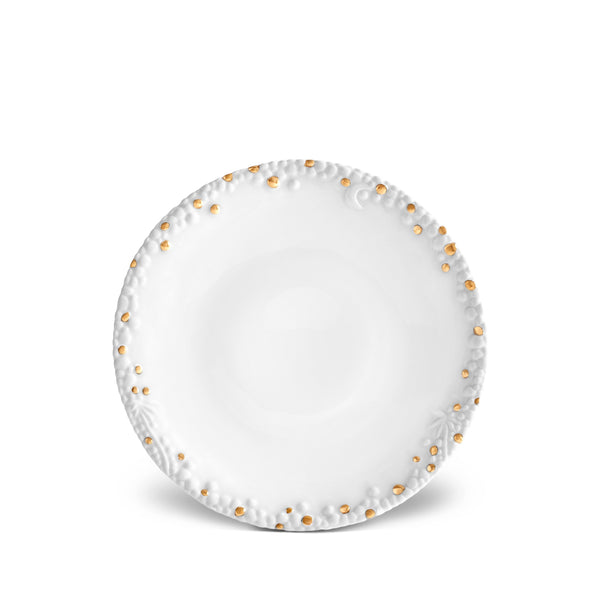 l'objet Haas Mojave Dessert Plate - White + Gold