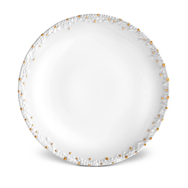 L'objet Haas Mojave Dinnerware Set Of 3 - White + Gold
