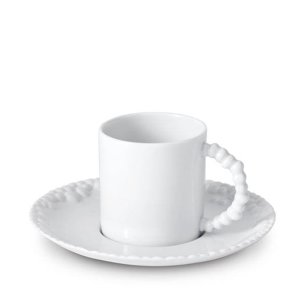 l'objet Haas Mojave Espresso Cup + Saucer - White