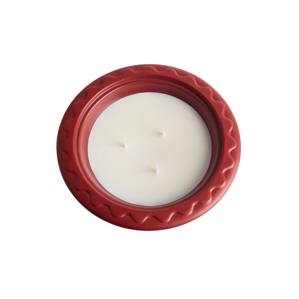L'objet Hydra Candle - Veti-Vert- 3-Wicks - Terracotta
