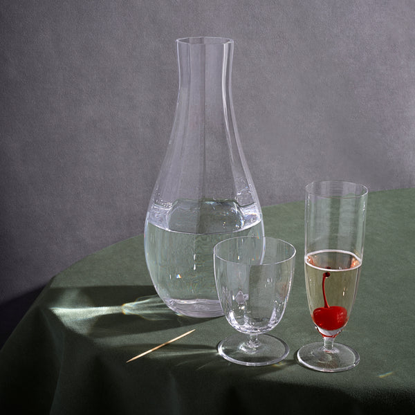 L'objet Iris Champagne Flutes (Set Of 2)