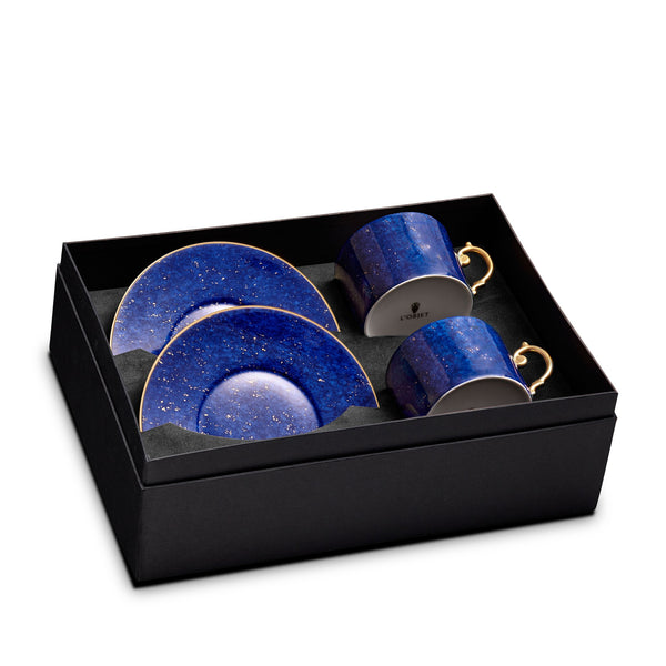 l'objet Lapis Tea Cup + Saucer (Set of 2)
