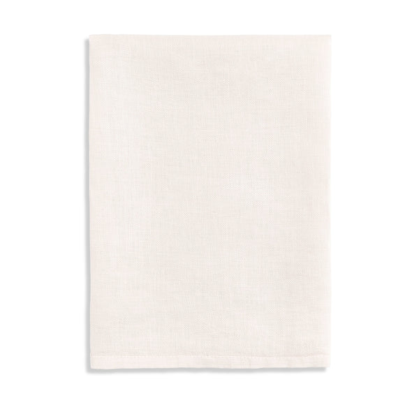l'objet Linen Sateen Napkins - Ecru (Set of 4)