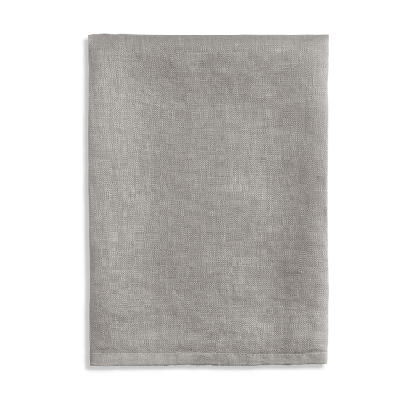 l'objet Linen Sateen Napkins - Grey (Set of 4)