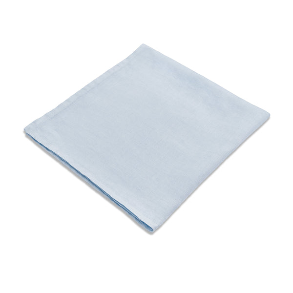 L'objet Linen Sateen Napkins - Light Blue (Set Of 4)