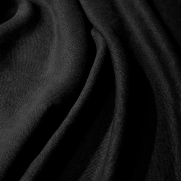 L'objet Linen Sateen Tablecloth - Black