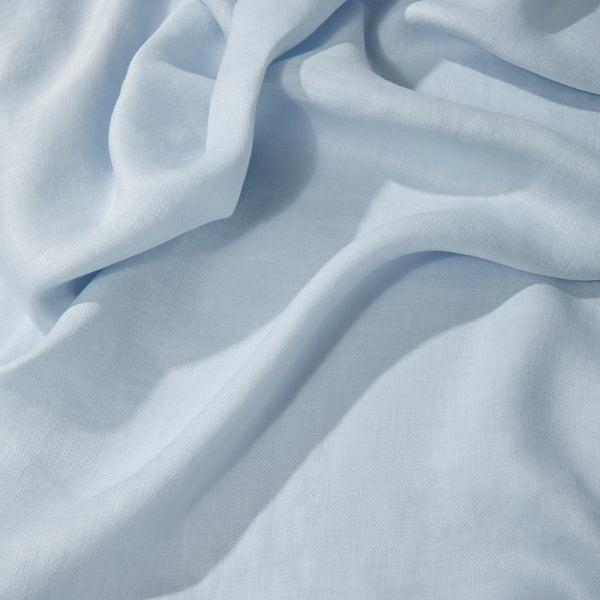 L'objet Linen Sateen Tablecloth - Light Blue