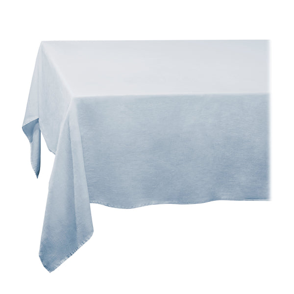 l'objet Linen Sateen Tablecloth - Light Blue