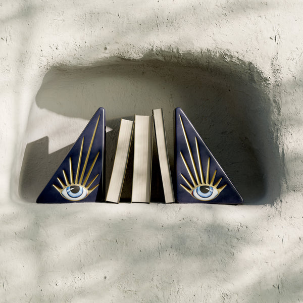 L'objet Lito Bookend – Blue