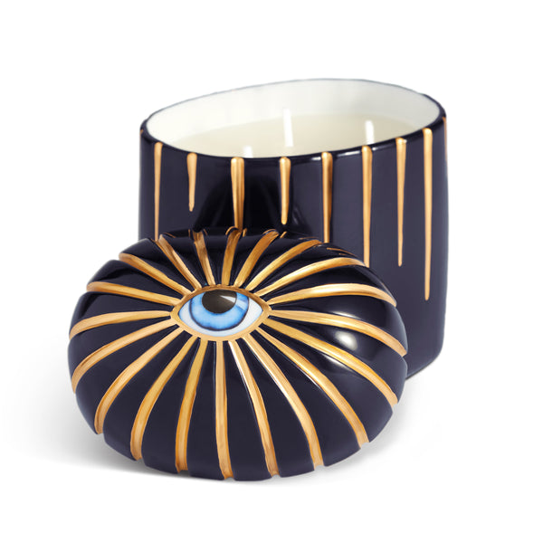 L'objet Lito Candle 3-wicks - Bleu