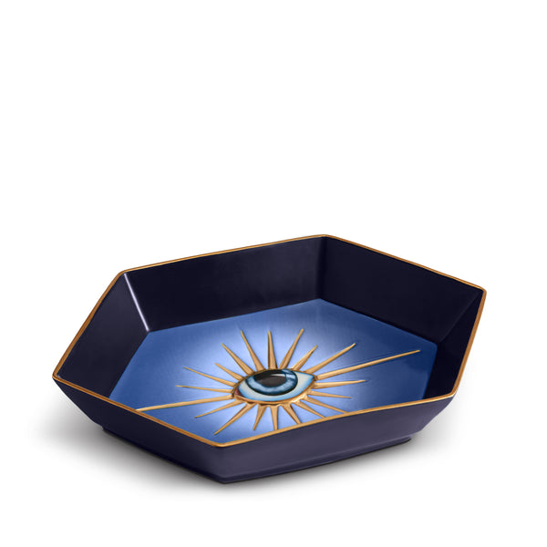L'objet Lito Hexagon Tray - Blue