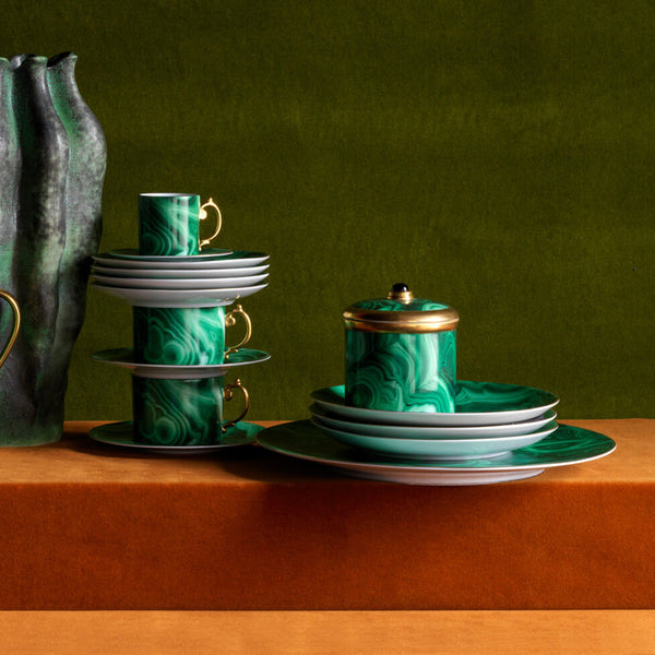 L'objet Malachite Tea Cup