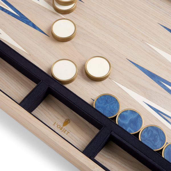 L'objet Matis Backgammon - Bleu