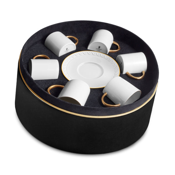 l'objet Neptune Espresso Cup + Saucer (Set of 6)