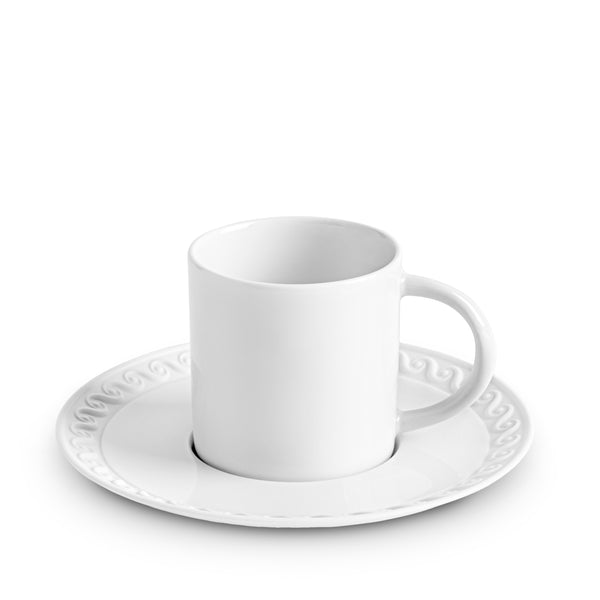 l'objet Neptune Espresso Cup + Saucer- White