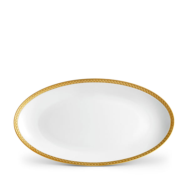 l'objet Neptune Oval Platter - Large - Gold