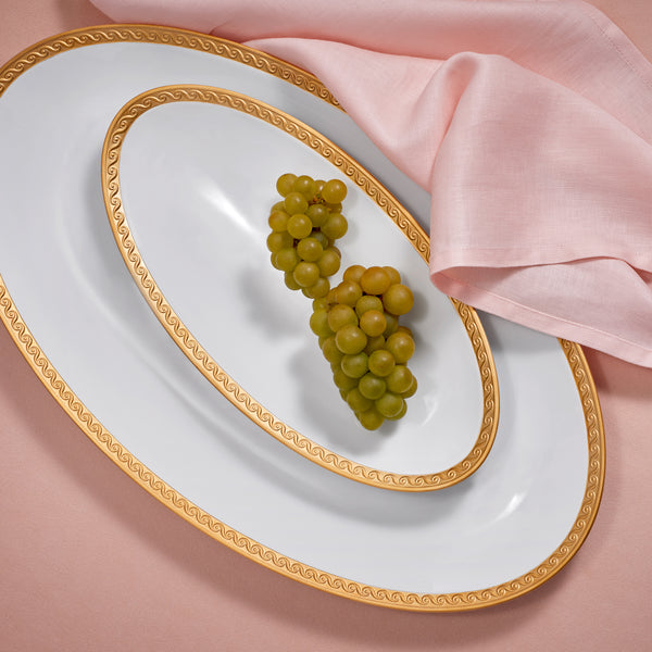 L'objet Neptune Oval Platter - Small - Gold