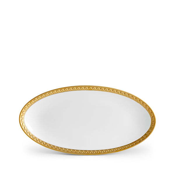 l'objet Neptune Oval Platter - Small - Gold