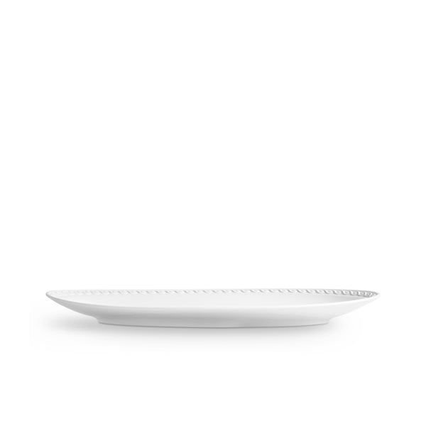 L'objet Neptune Oval Platter - Small- White
