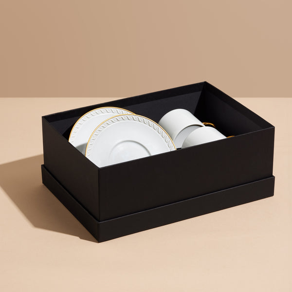 L'objet Neptune Tea Cup + Saucer (Set Of 2)