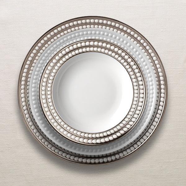 L'objet Perlée Dinnerware Set - Platinum