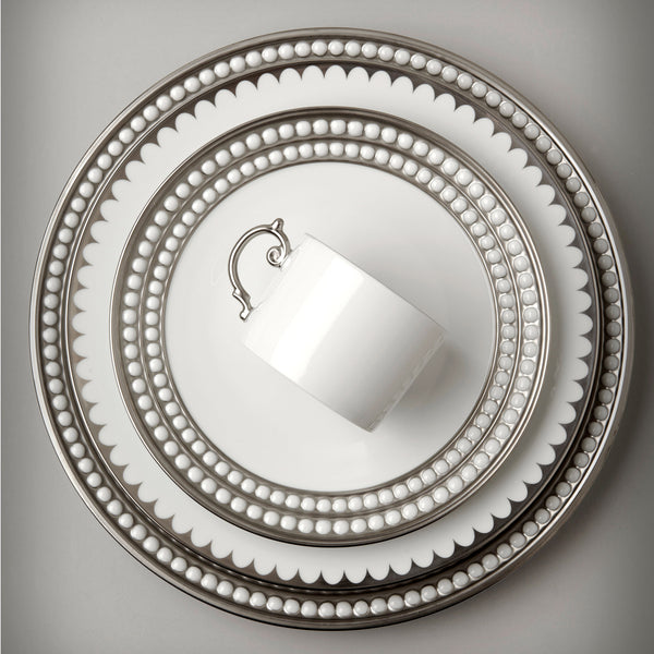 L'objet Perlée Dinnerware Set - Platinum