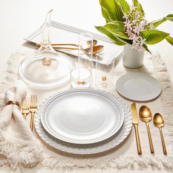 L'objet Perlée Dinnerware Set - White
