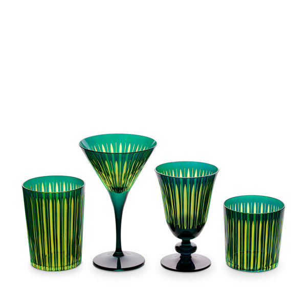 L'objet Prism Cocktail Set - Green