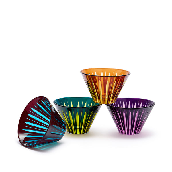 L'objet Prism Condiment Bowls - Assorted (Set Of 4)