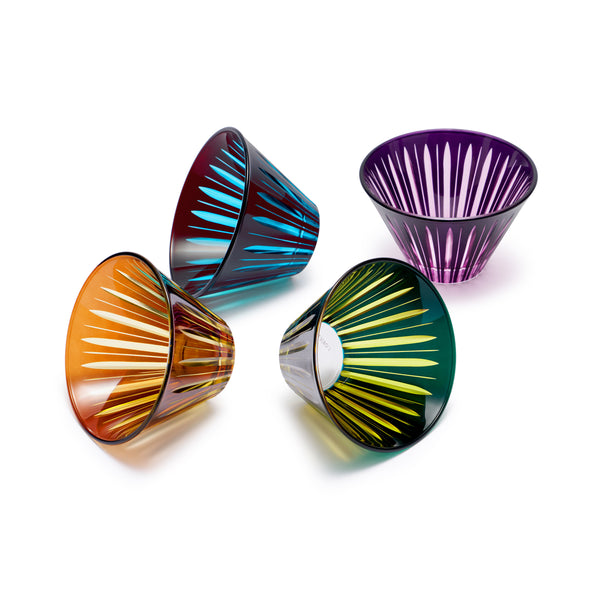 L'objet Prism Condiment Bowls - Assorted (Set Of 4)