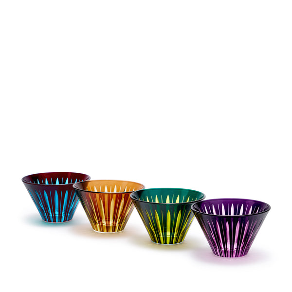 L'objet Prism Condiment Bowls - Assorted (Set Of 4)