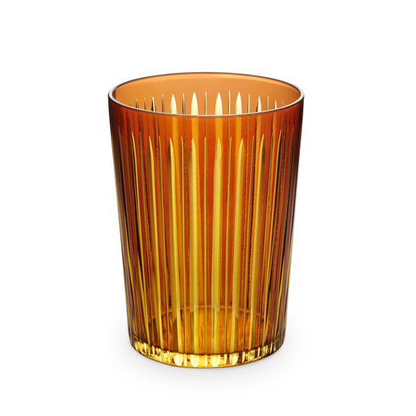 L'objet Prism Highball Glasses - Amber (Set Of 4)
