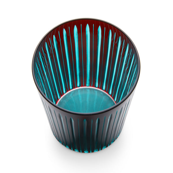 L'objet Prism Highball Glasses-Bordeaux (Set Of 4)