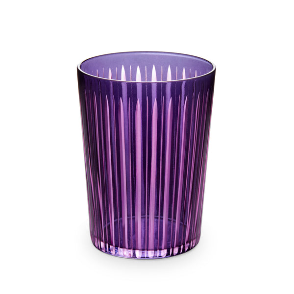 L'objet Prism Highball Glasses- Purple (Set Of 4)