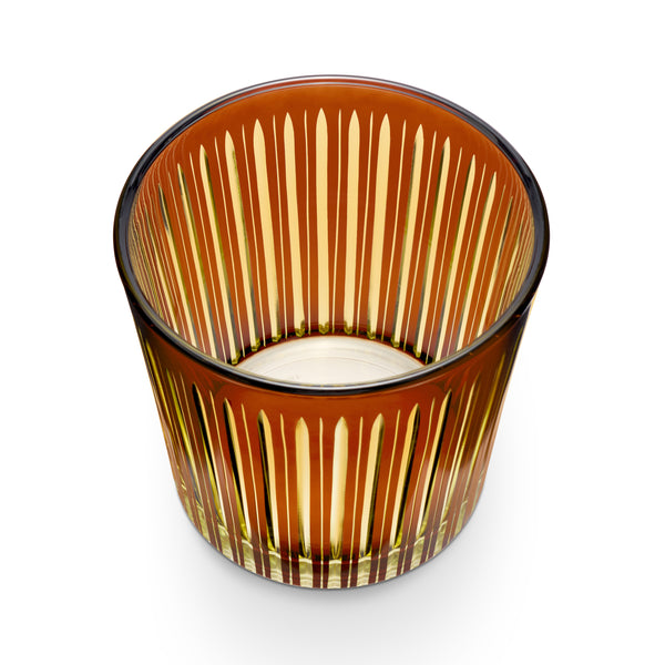 L'objet Prism Ice Bucket + Tongs - Amber