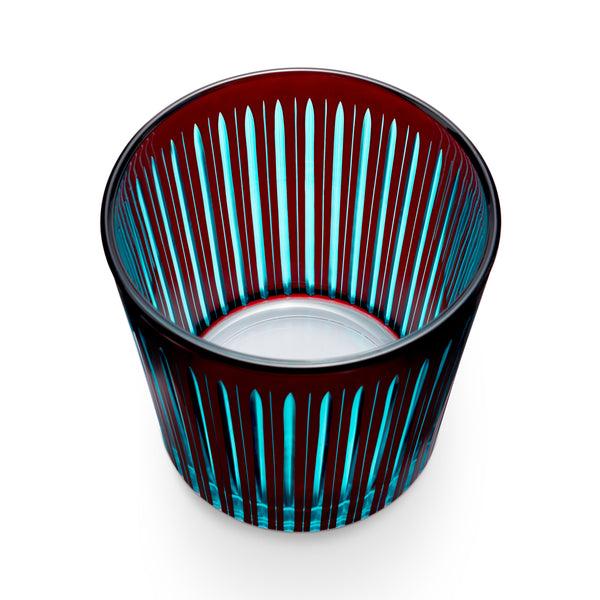 L'objet Prism Ice Bucket + Tongs - Bordeaux