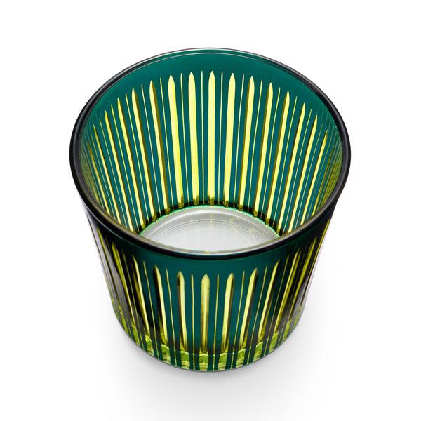 L'objet Prism Ice Bucket + Tongs - Green