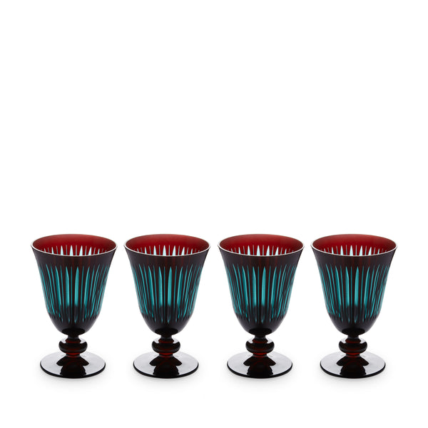 l'objet Prism Wine Glasses - Bordeaux (Set of 4)