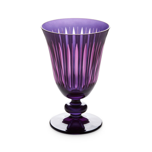 L'objet Prism Wine Glasses - Purple (Set Of 4)