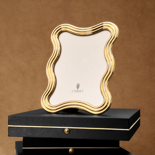 L'objet Ripple Frame - Gold - 4x6